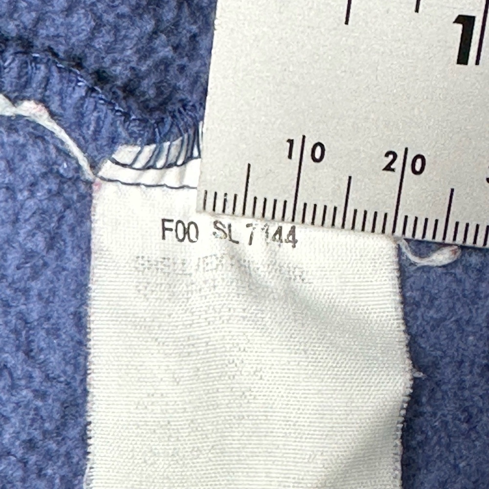 Columbia SL7144 Vintage Womens Medium Blue Full Zip Fleece Jacket Activewear - Picture 11 of 12